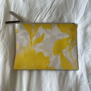 Banana Republic Yellow Clutch